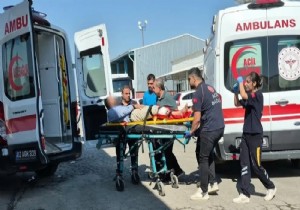 Belediye bah�esinde 3 ki�i vuruldu
