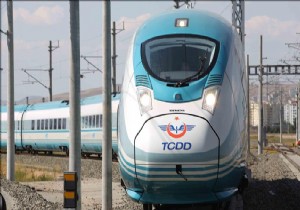 Hzl tren seferleri durduruldu! 