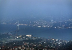 �stanbul da hava kirlili�i azald� 