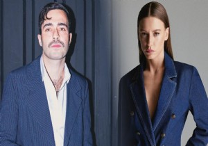 Serenay Sarkaya ile Mert Demir bart! 